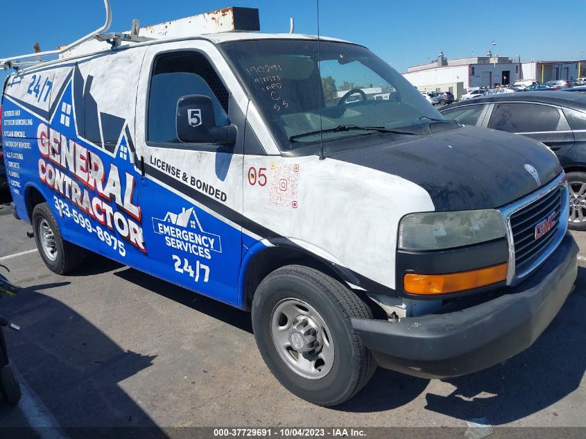 GMC SAVANA CARGO VAN    *1GTGG25V551230418*
