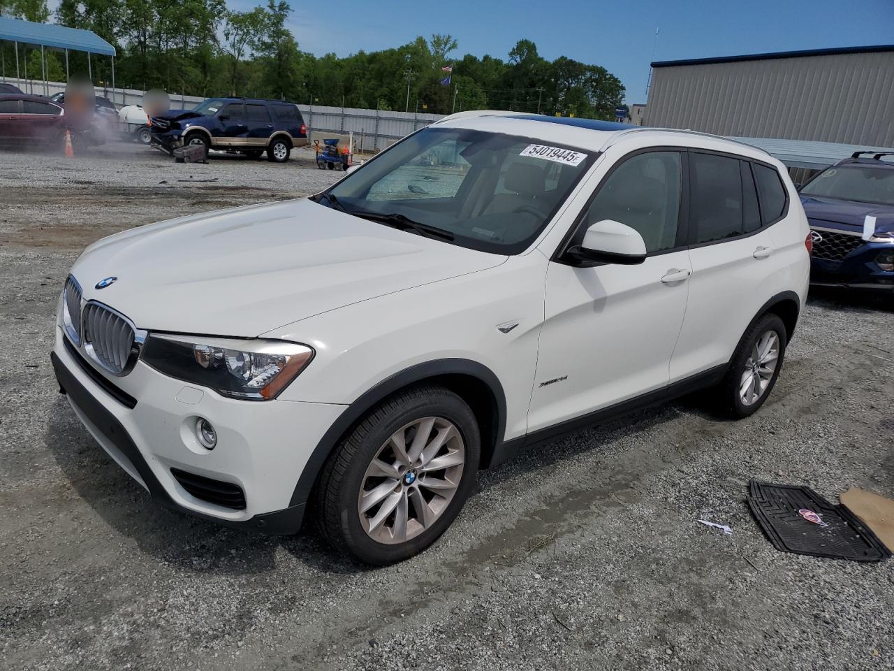 BMW X3 XDRIVE2  *5UXWX9C55F0D53068*