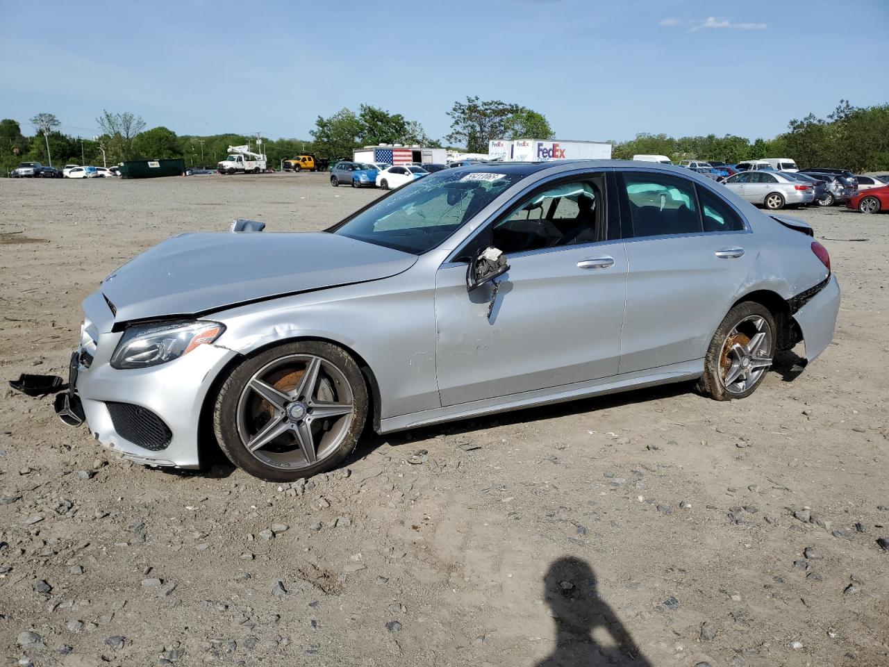 MERCEDES-BENZ C-CLASS C 300 4MAT  *55SWF4KB5GU170329*