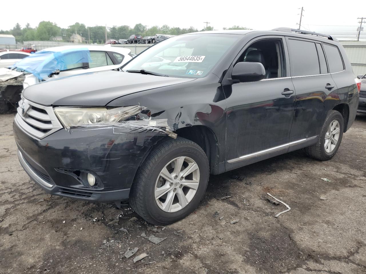 TOYOTA HIGHLANDER   *5TDZK3EH3DS134246*