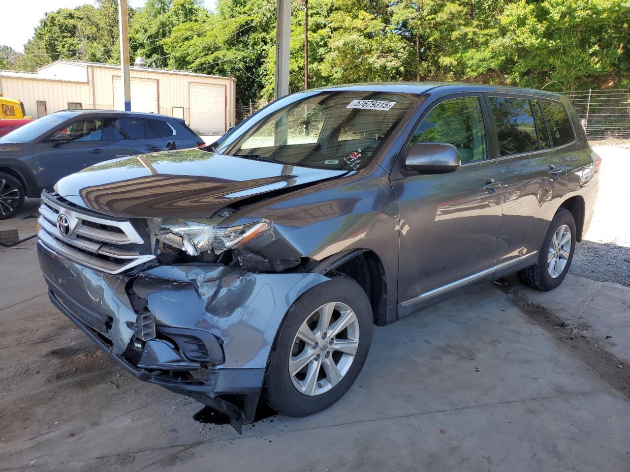 TOYOTA HIGHLANDER   *5TDBK3EH4DS255966*