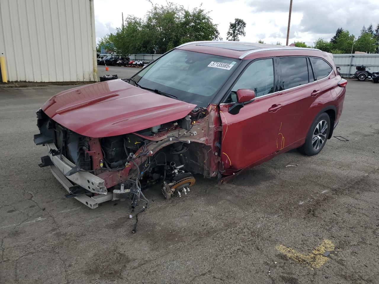 TOYOTA HIGHLANDER   *5TDHZRBH5MS122811*