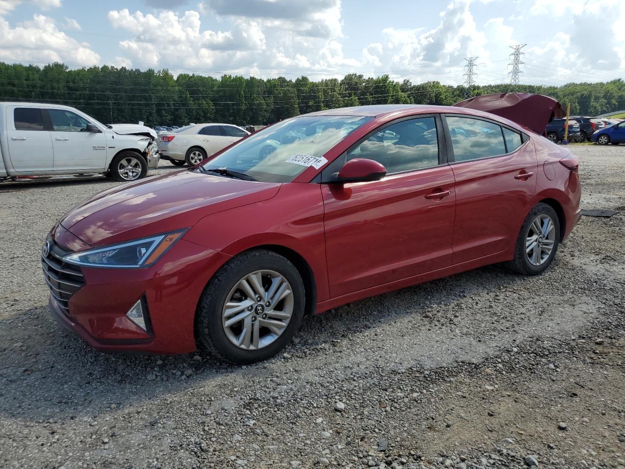 HYUNDAI ELANTRA SE  *KMHD84LFXKU810678*