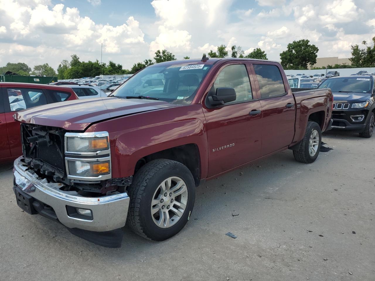 CHEVROLET SILVERADO  *3GCUKREC4EG564675*