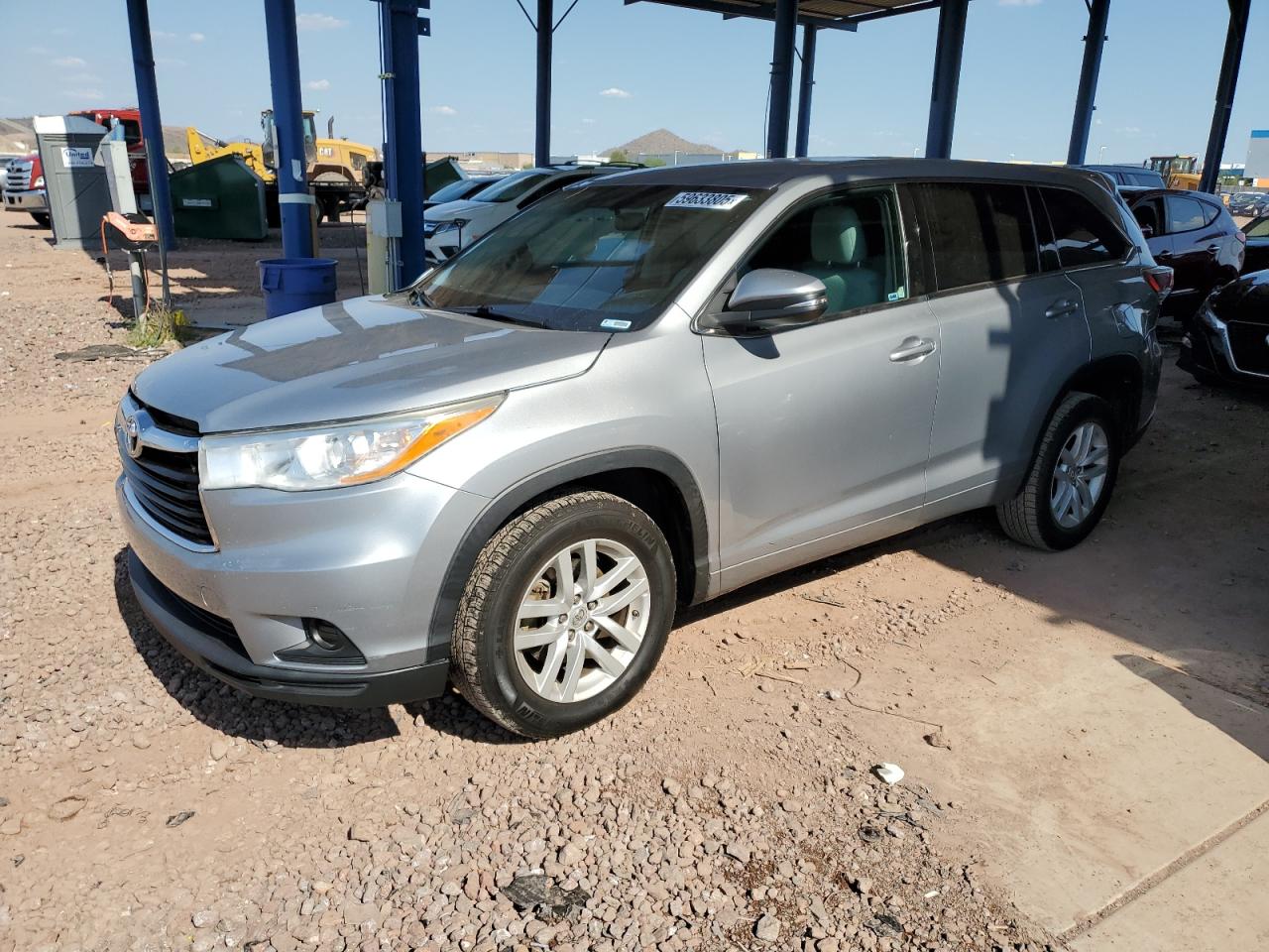 TOYOTA HIGHLANDER   *5TDZARFH6ES005102*