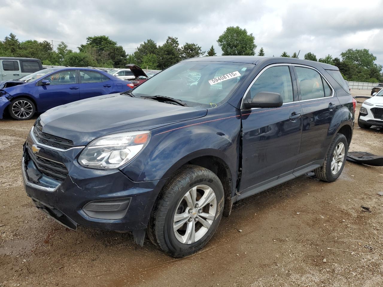 CHEVROLET EQUINOX LS  *2GNALBEK9G1136229*