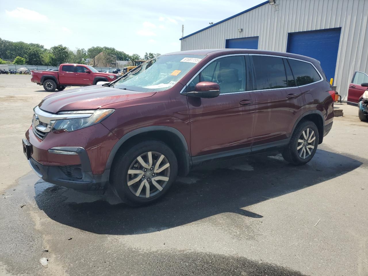 HONDA PILOT EX  *5FNYF6H35KB031204*