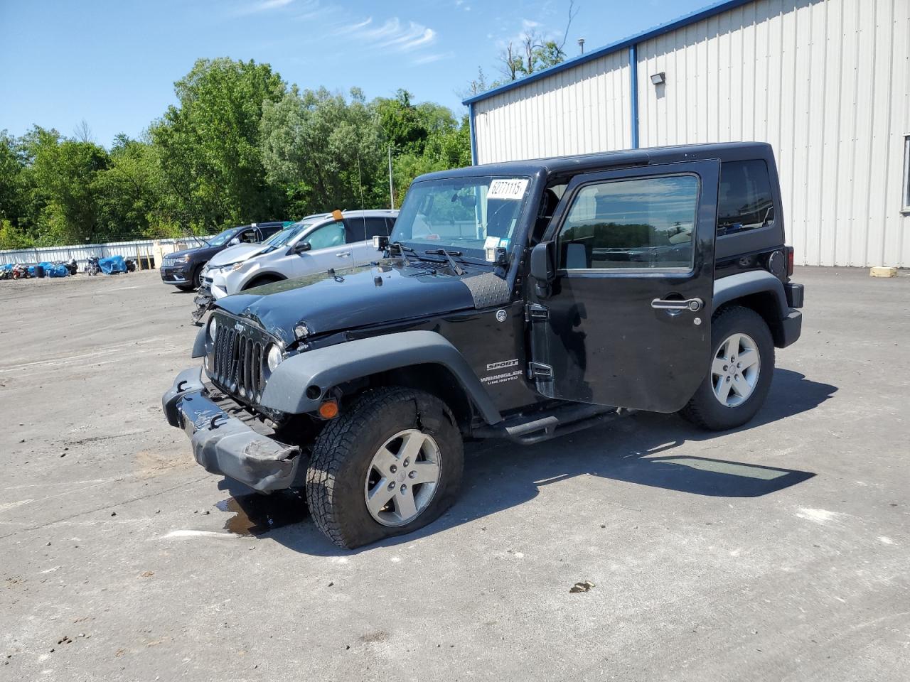 JEEP WRANGLER S  *1C4AJWAG2EL113843*