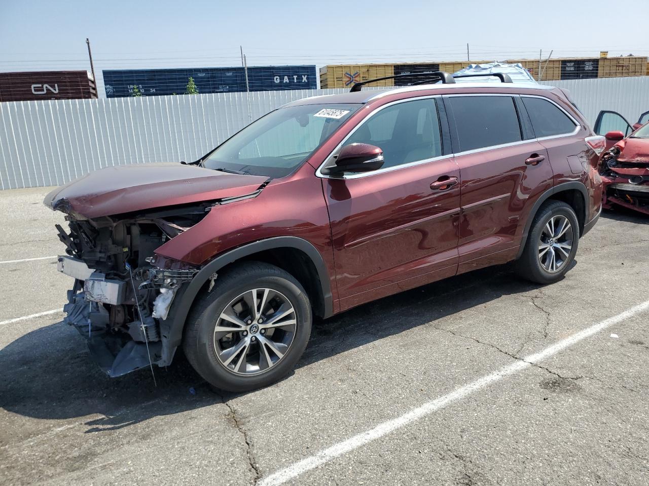 TOYOTA HIGHLANDER   *5TDKKRFHXGS175920*