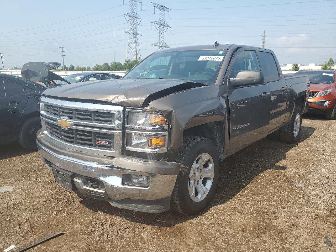 CHEVROLET SILVERADO  *3GCUKREC9EG523846*