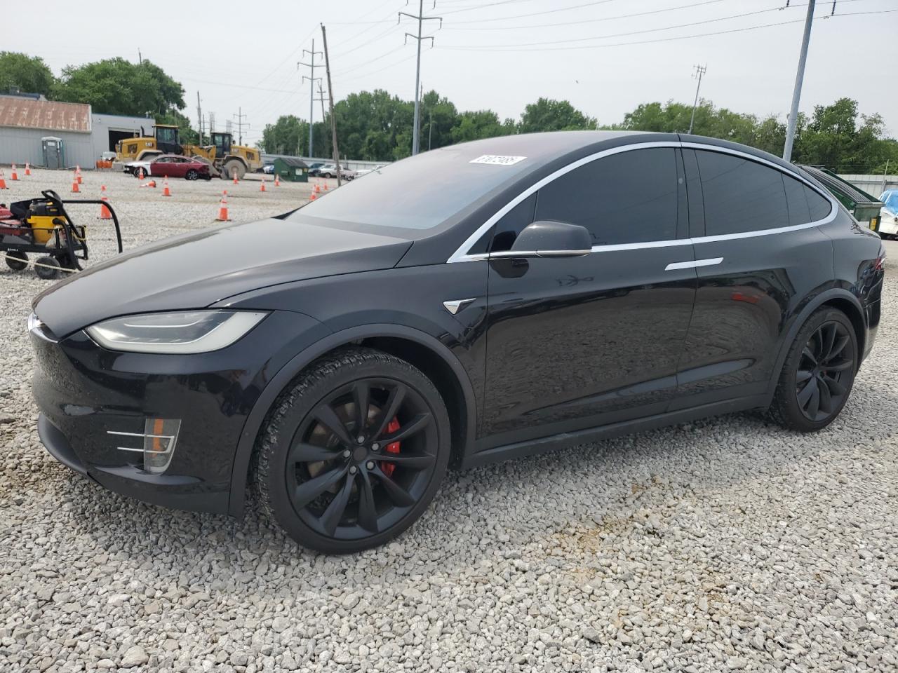 TESLA MODEL X   *5YJXCBE41HF052862*