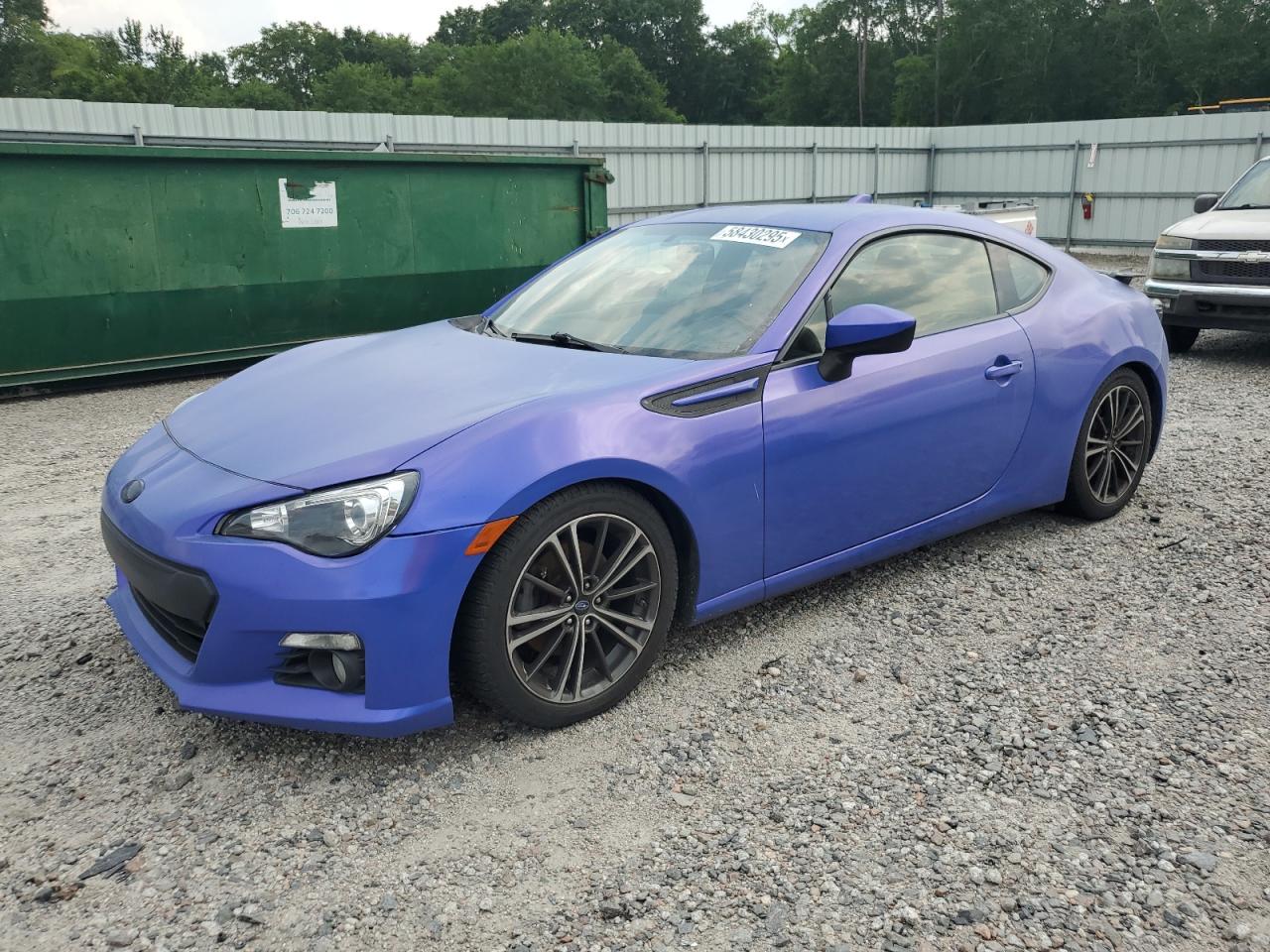 SUBARU BRZ 2.0 LI  *JF1ZCAC13F9606637*