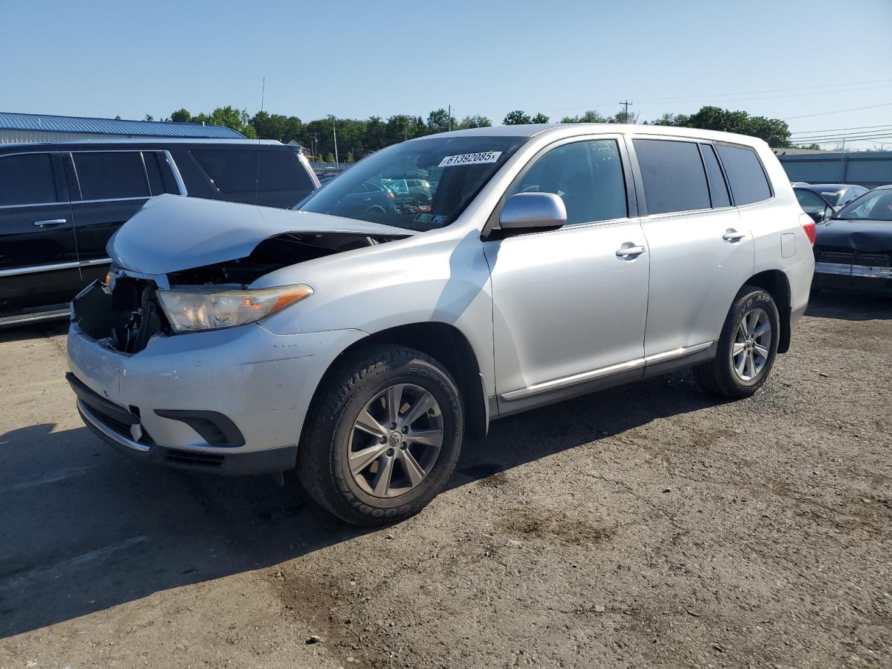 TOYOTA HIGHLANDER   *5TDBK3EHXCS107447*