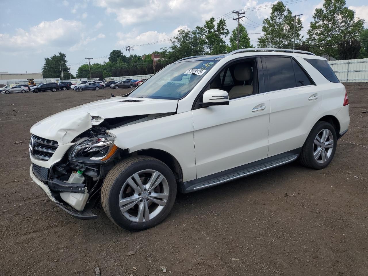 MERCEDES-BENZ M-CLASS ML 350 4MA  *4JGDA5HB7EA435872*