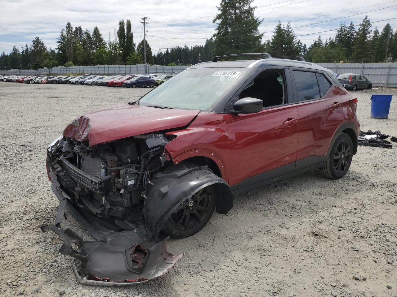 NISSAN KICKS SV  *3N1CP5CV5ML556717*