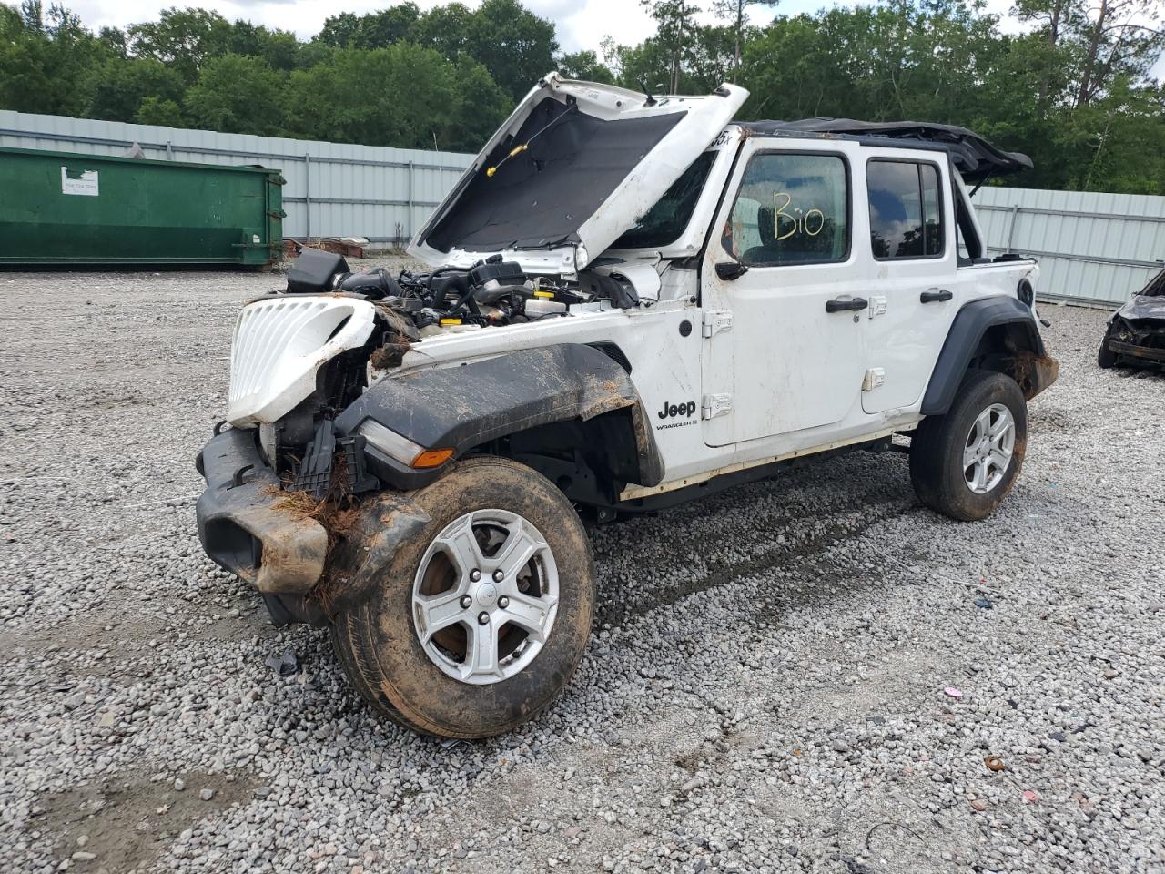 JEEP WRANGLER S  *1C4HJXDN6PW529670*