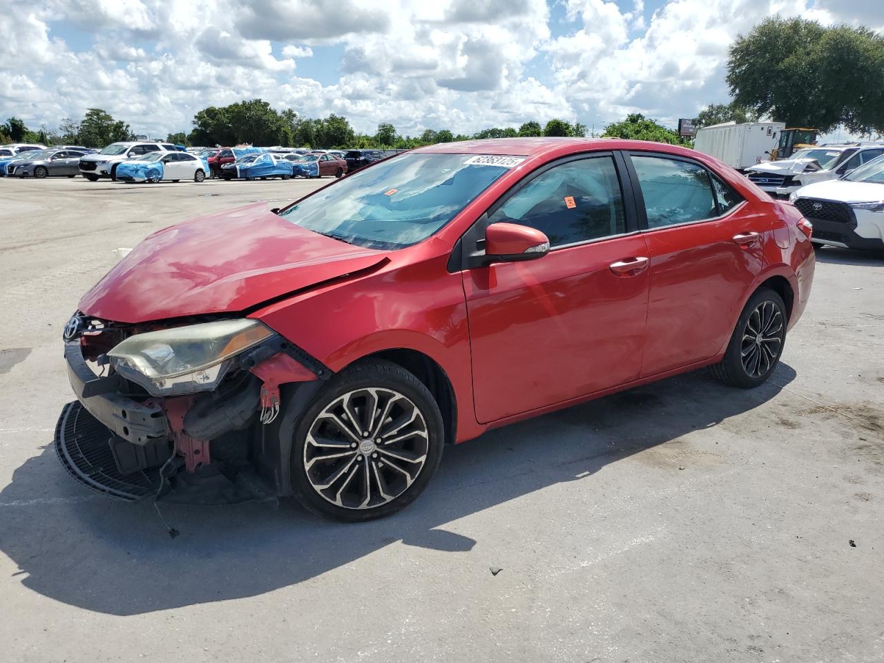 TOYOTA COROLLA L  *2T1BURHE4EC018709*