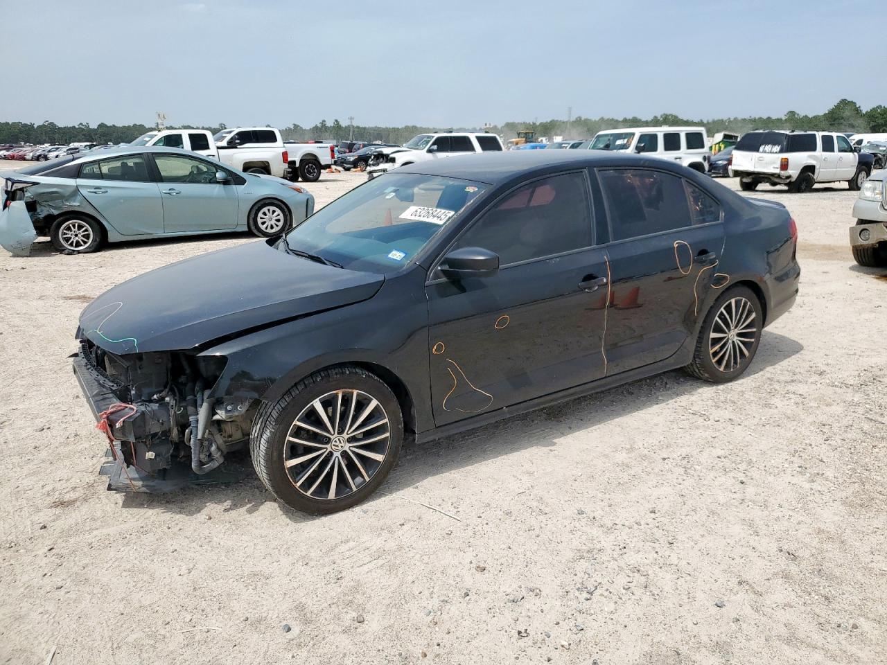 VOLKSWAGEN JETTA SE  *3VWD17AJ2FM216174*