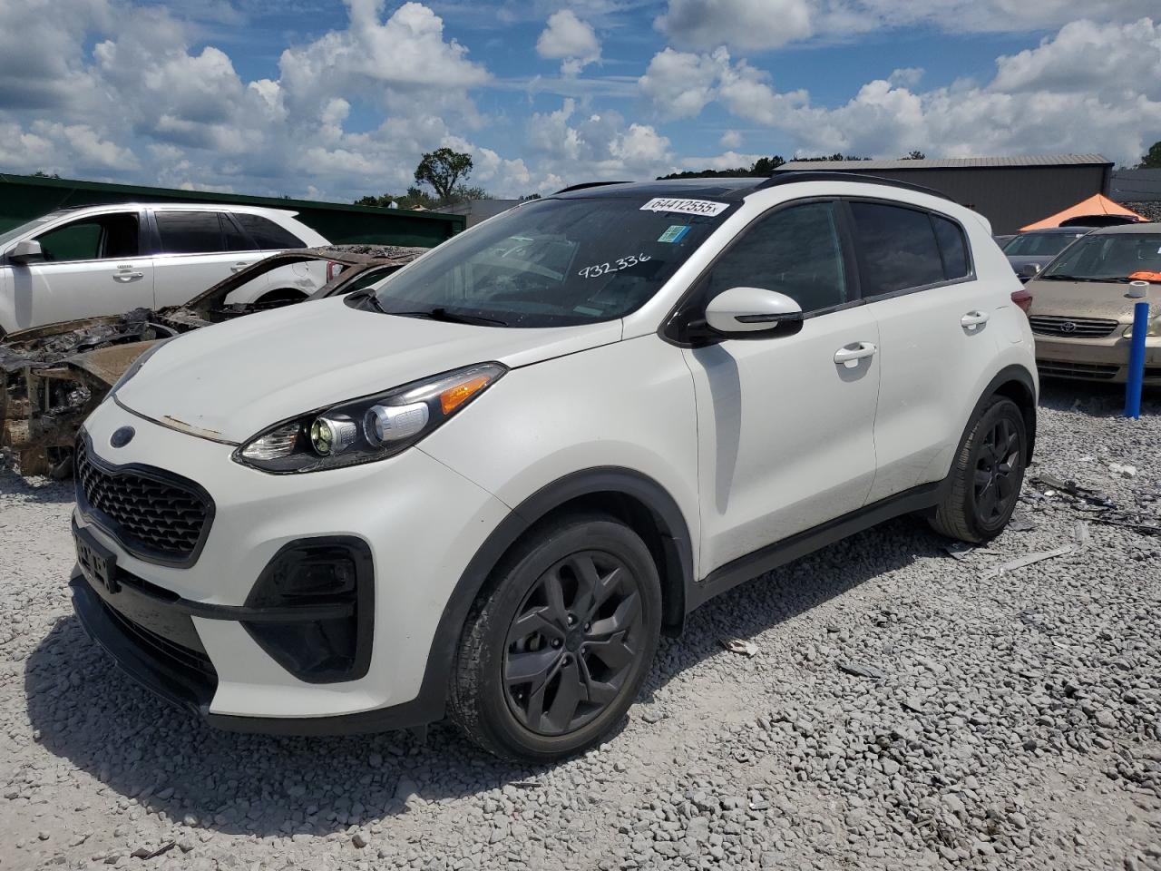 KIA SPORTAGE S  *KNDP63AC6M7932336*