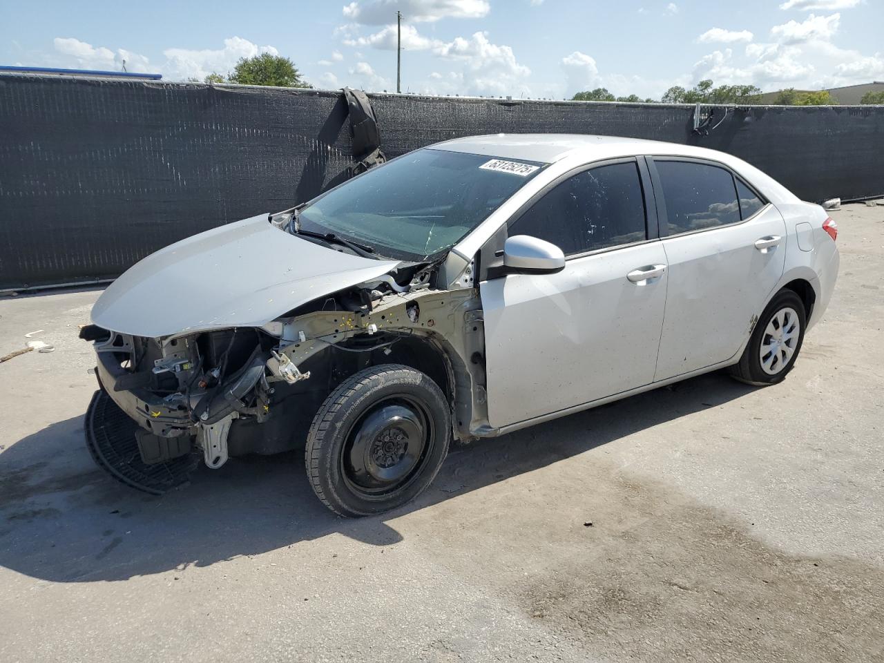 TOYOTA COROLLA L  *2T1BURHE3GC637417*