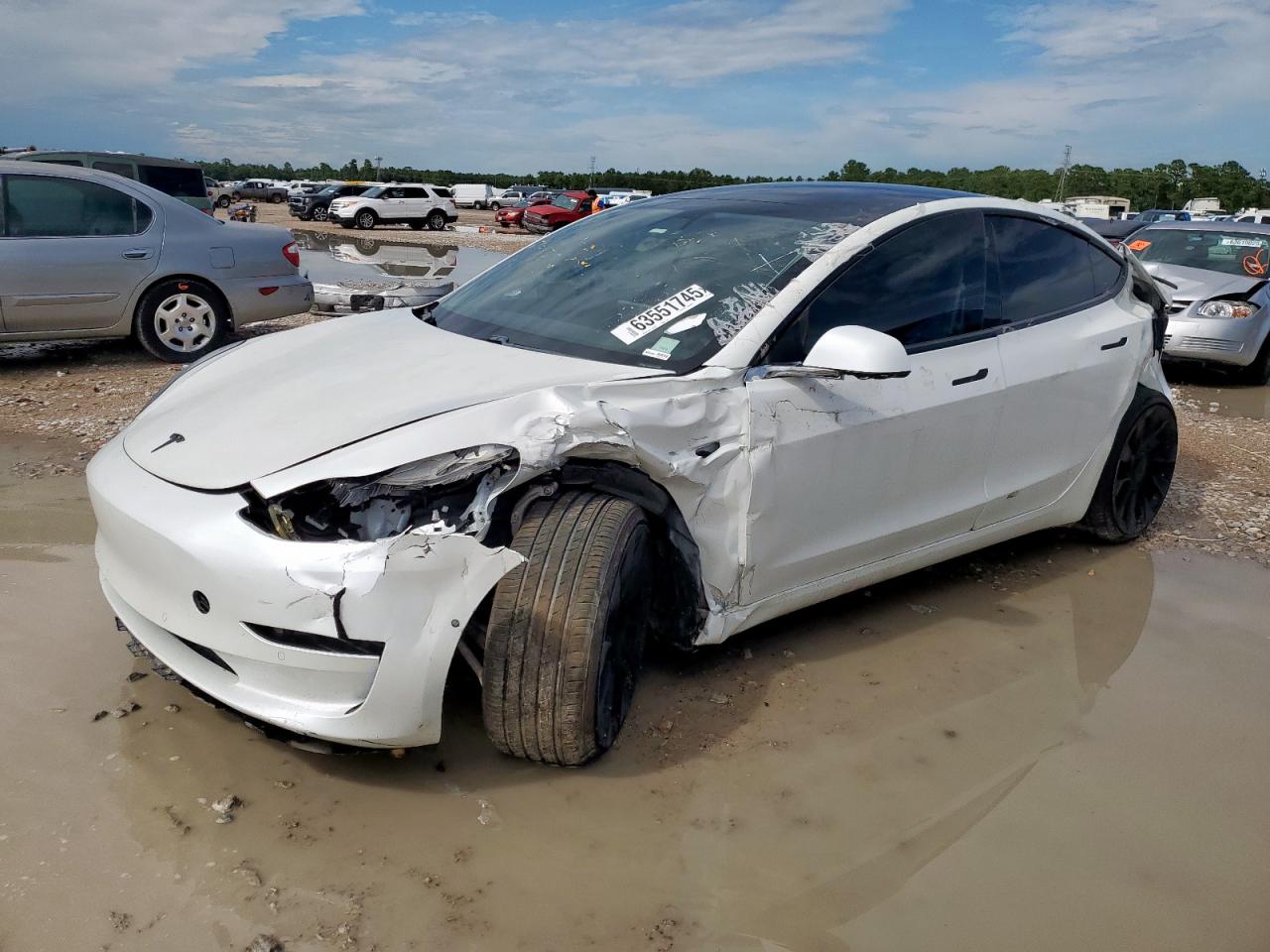 TESLA MODEL 3   *5YJ3E1EA4LF737357*