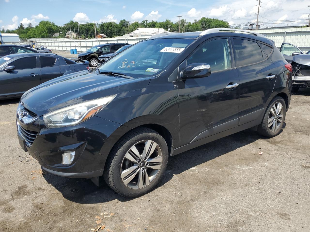 HYUNDAI TUCSON GLS  *KM8JU3AG5EU806174*