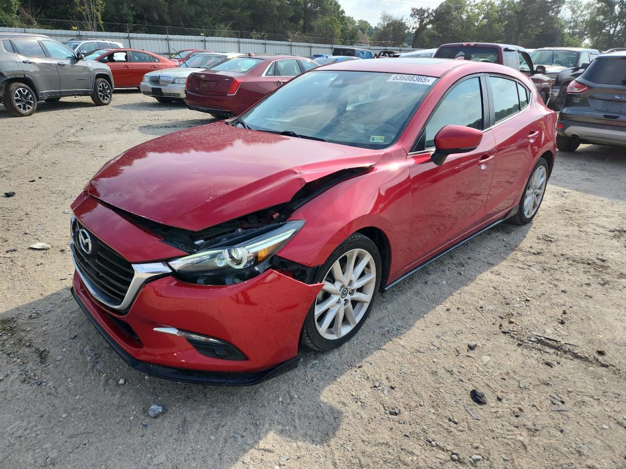 MAZDA 3 GRAND TO  *JM1BN1M34H1144600*