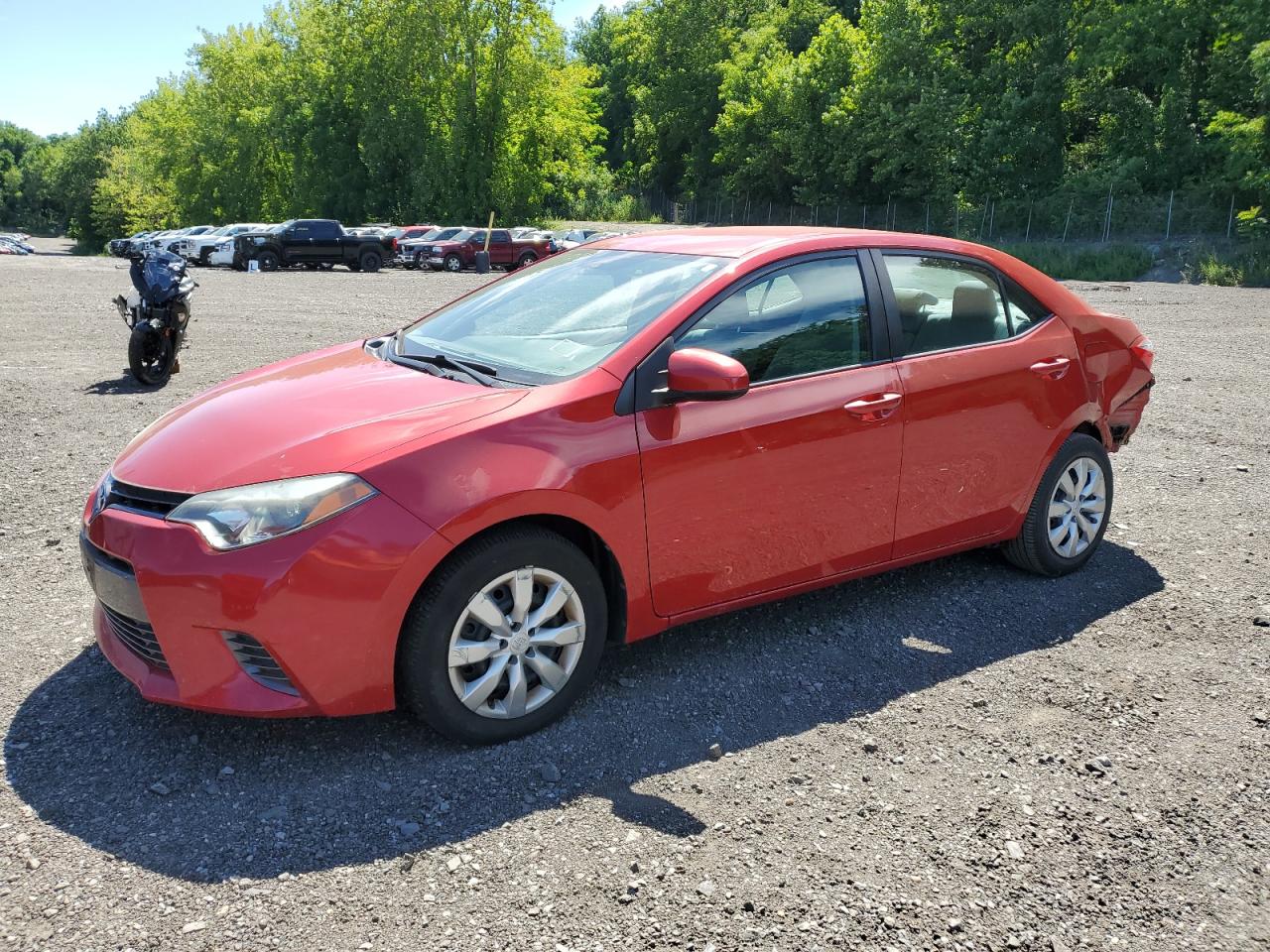 TOYOTA COROLLA L  *2T1BURHE1FC375184*