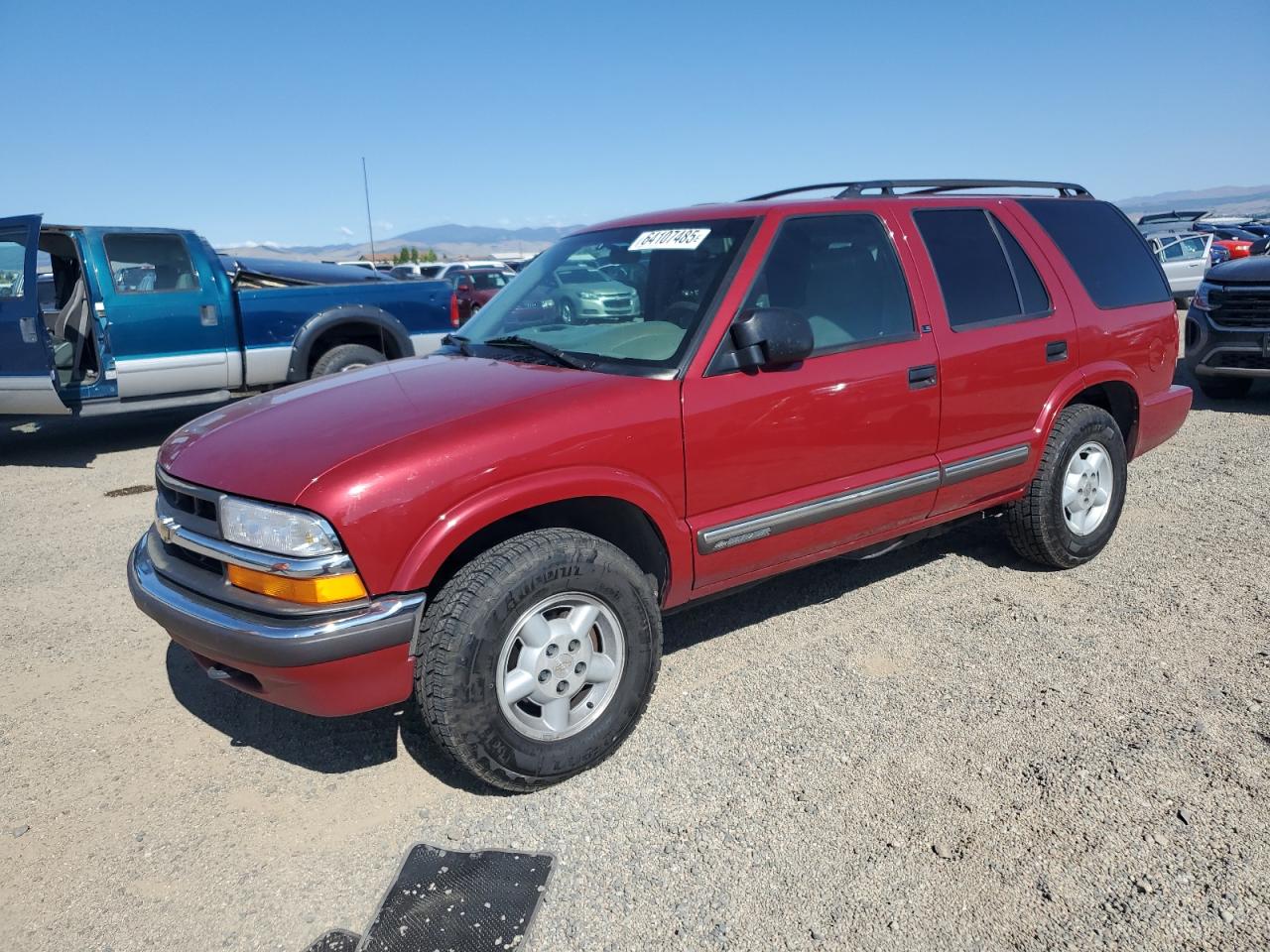 CHEVROLET BLAZER   *1GNDT13W4YK255479*