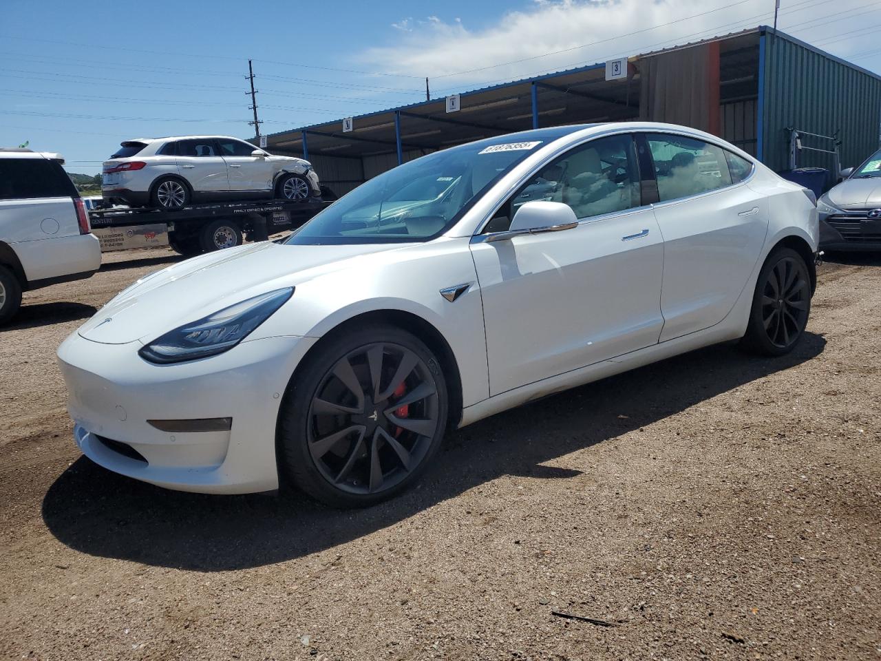 TESLA MODEL 3   *5YJ3E1EC7LF603573*