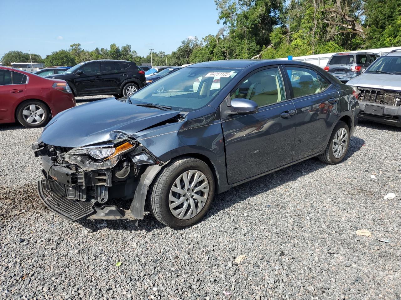 TOYOTA COROLLA L  *2T1BURHE4HC758460*