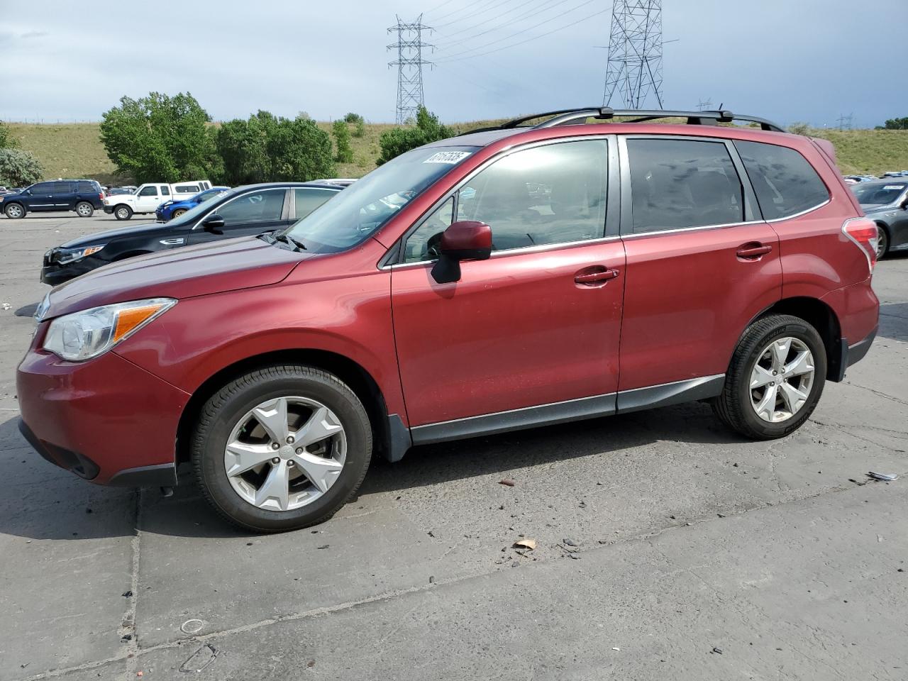 SUBARU FORESTER 2  *JF2SJAJC0EH493242*