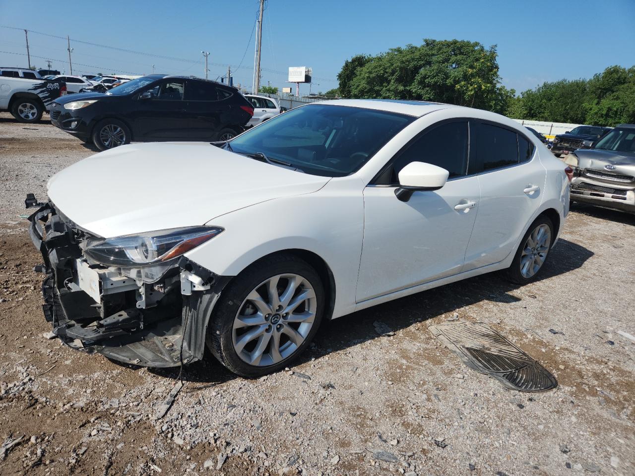MAZDA 3 GRAND TO  *JM1BM1W36E1126854*