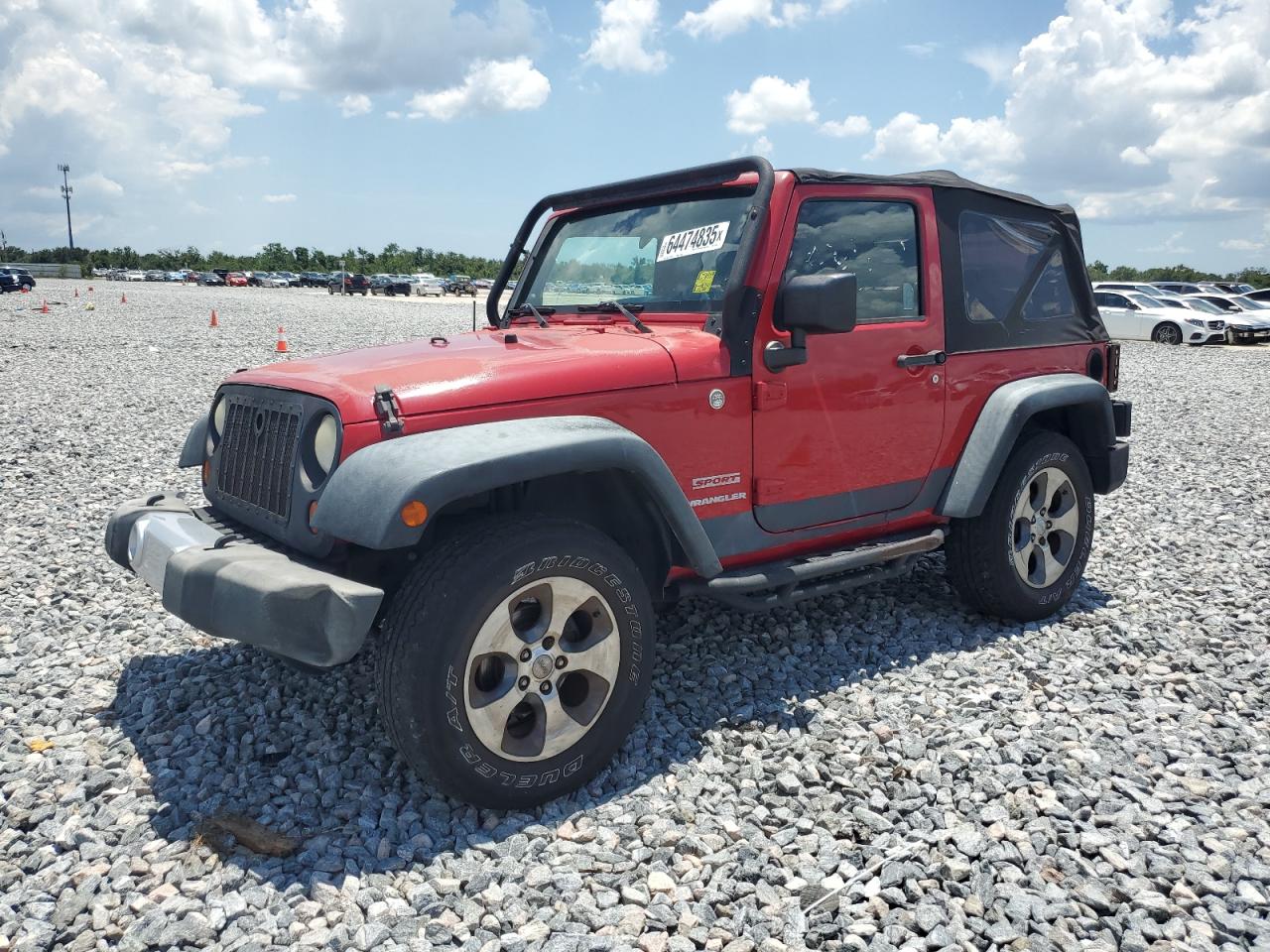 JEEP WRANGLER S  *1J4AA2D10AL173463*