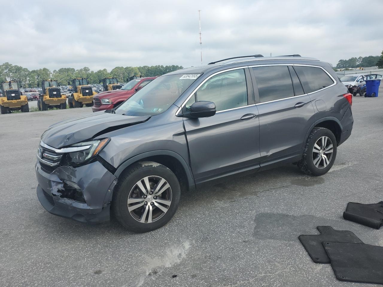 HONDA PILOT EXL  *5FNYF6H52HB011227*