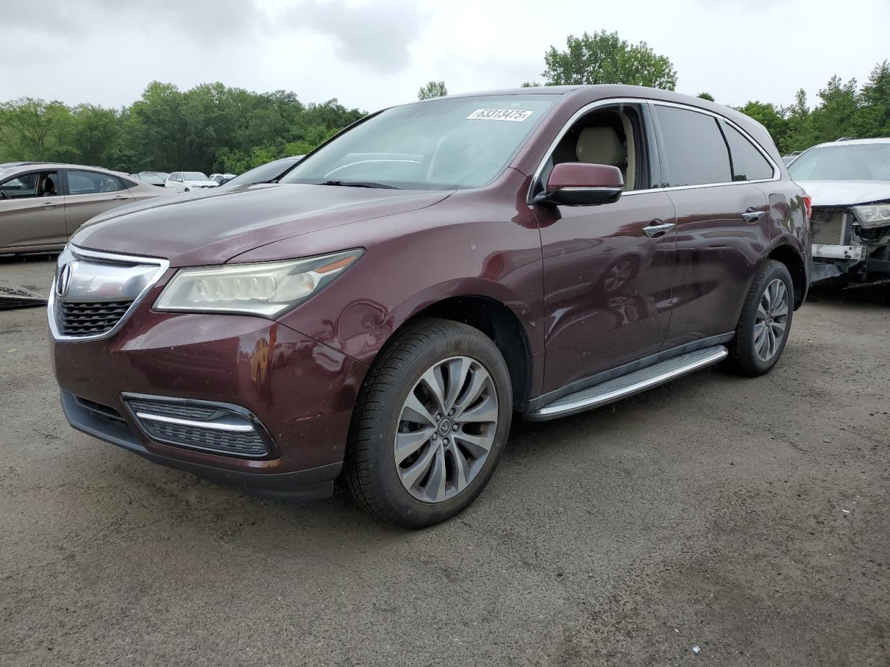 ACURA MDX TECHNO  *5FRYD4H48FB001251*