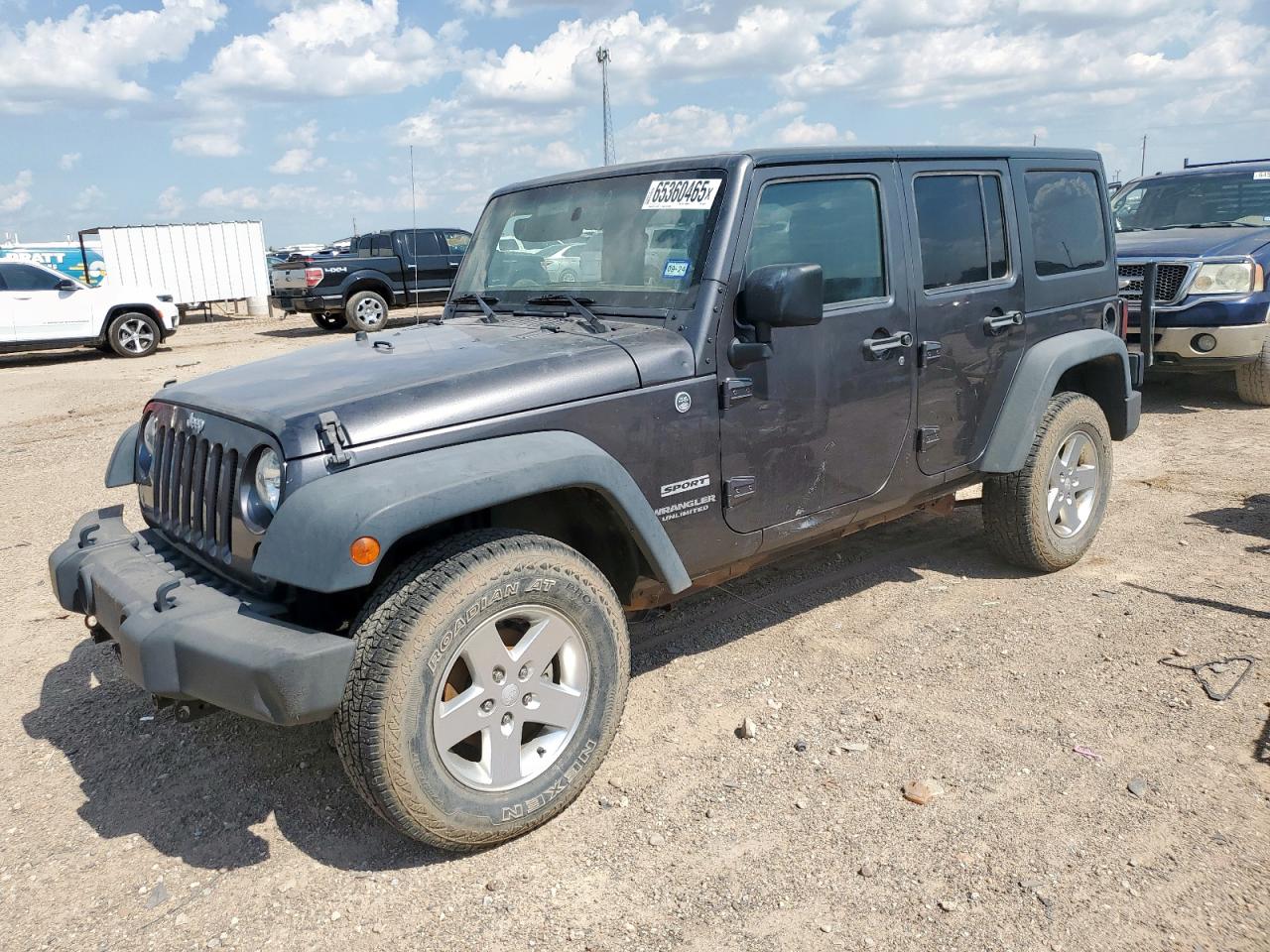 JEEP WRANGLER U  *1C4BJWDG1EL167702*