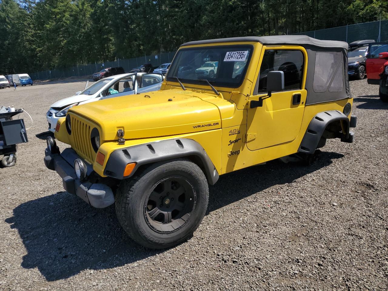 JEEP WRANGLER /  *1J4FA49S0YP766956*