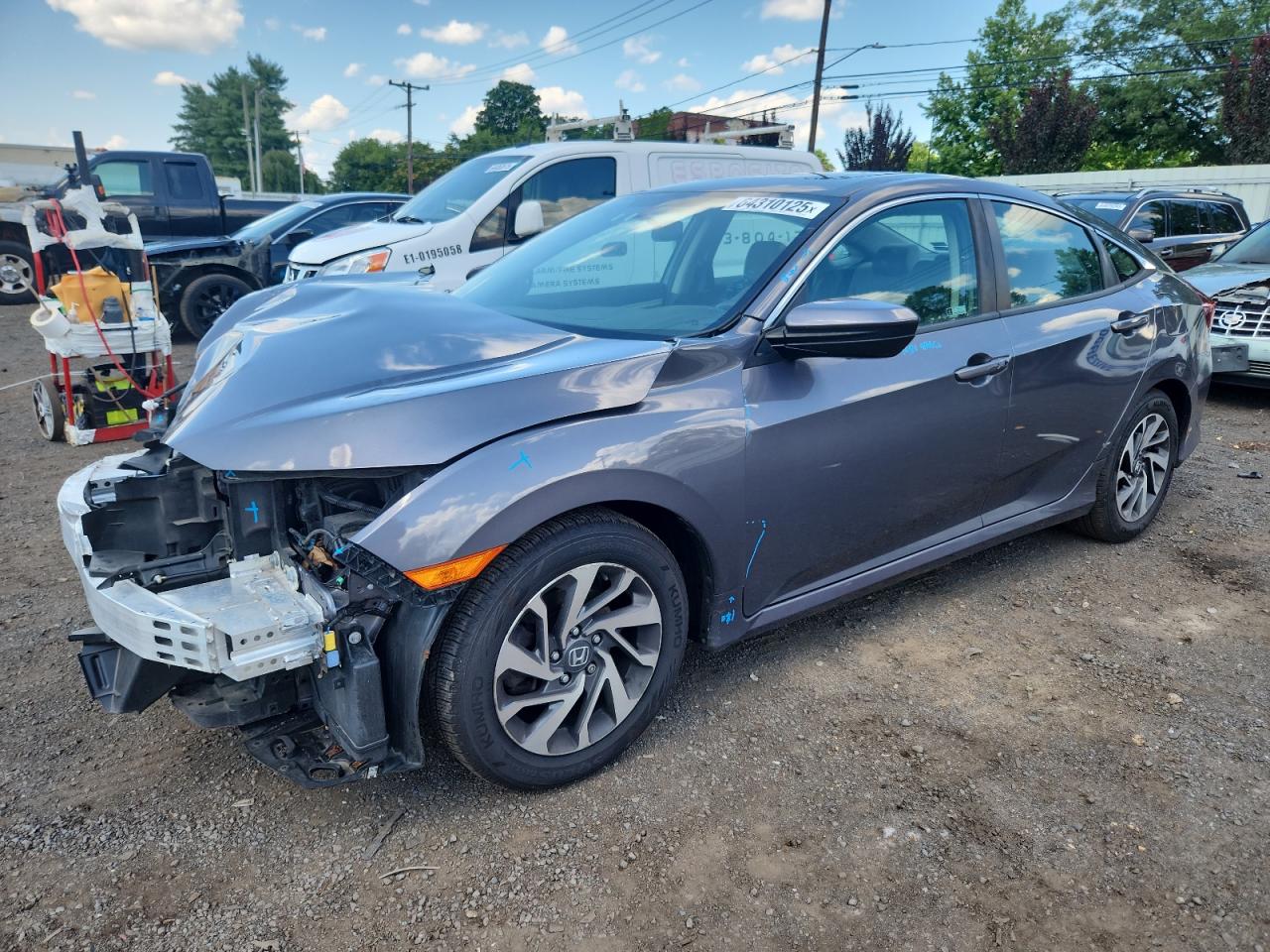 HONDA CIVIC EX  *2HGFC2F7XJH591891*