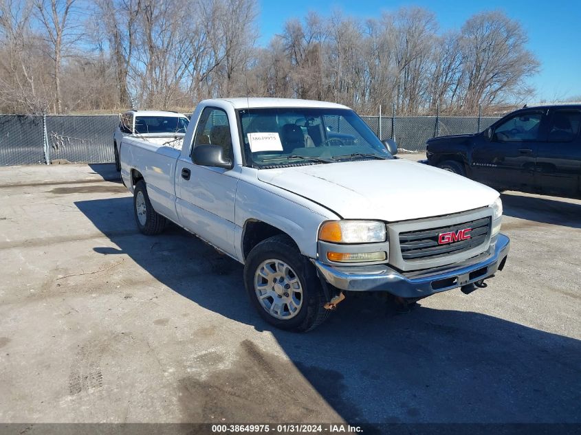 GMC SIERRA 1500 CLASSIC WORK TRUCK  *1GTEC14XX7Z152397*