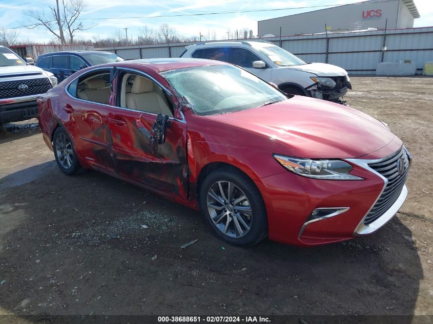 LEXUS ES 300H    *JTHBW1GG6J2190472*