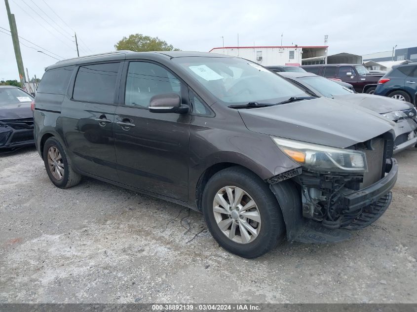 KIA SEDONA LX  *KNDMB5C18F6037221*