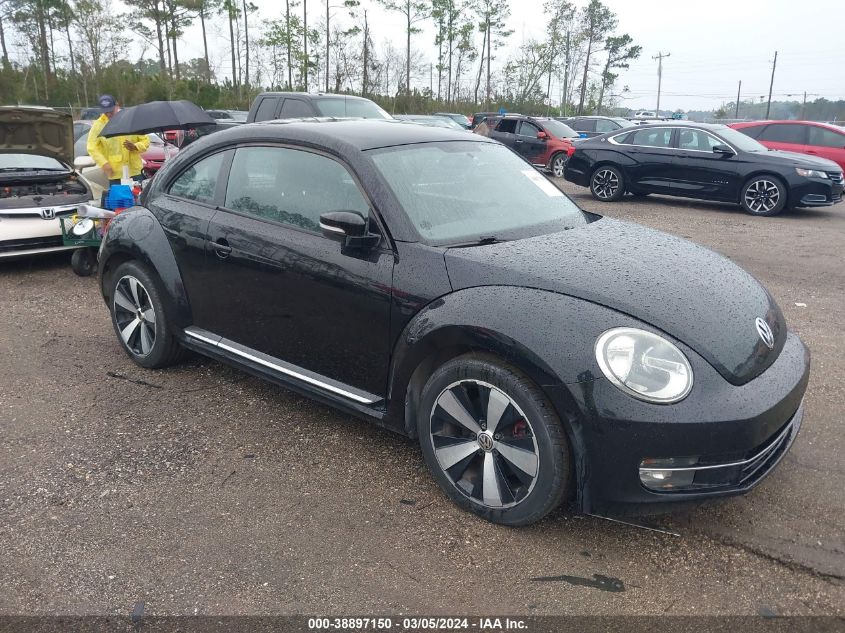 VOLKSWAGEN BEETLE 2.0T TURBO  *3VW467AT8CM642580*
