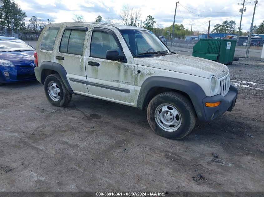 JEEP LIBERTY SPORT  *1J4GL48K42W314103*