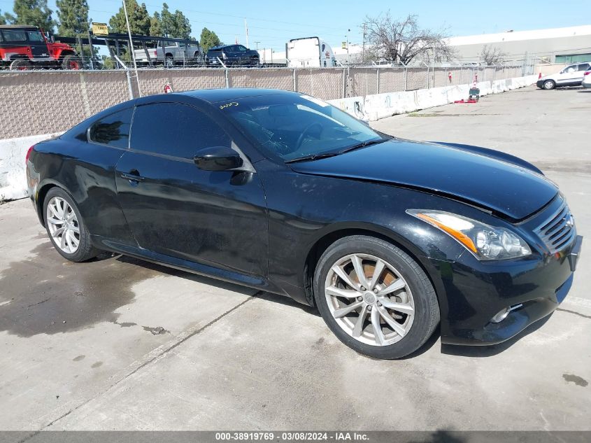 INFINITI G37 SPORT  *JN1CV6EKXCM423910*