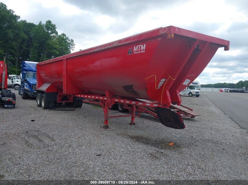 MIDWEST MTM END DUMP TRAILER   *4M9DS4026P1017096*