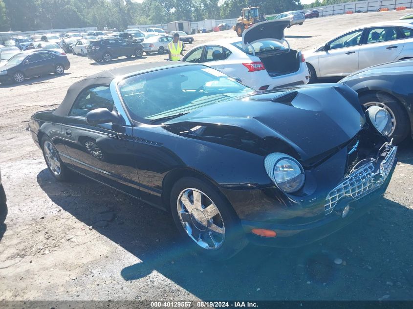 FORD THUNDERBIRD   *1FAHP60AX2Y116200*