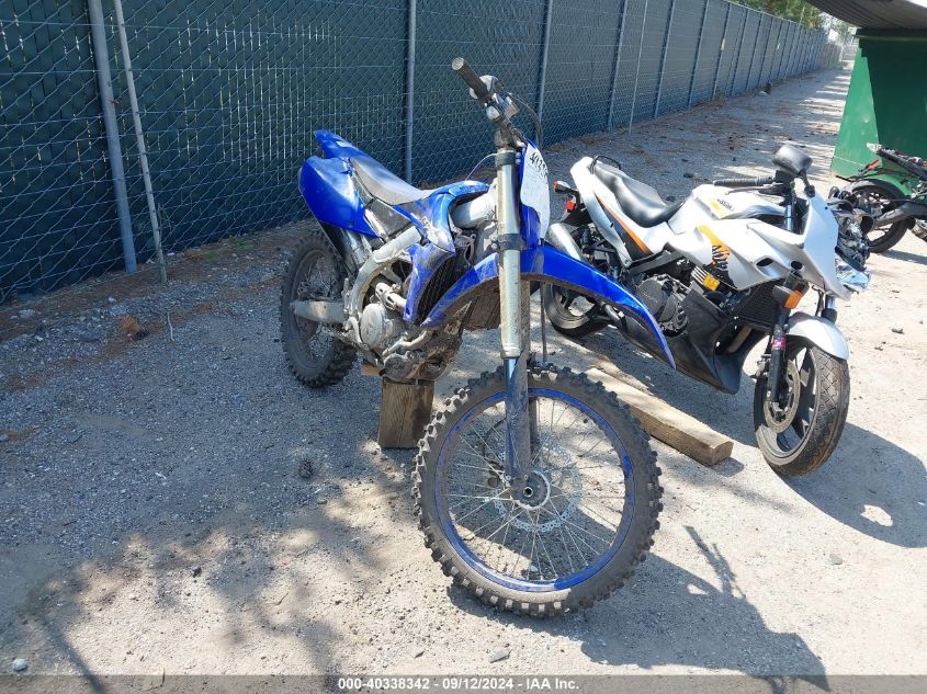 YAMAHA YZ250 F  *JYACG40C6PA034406*