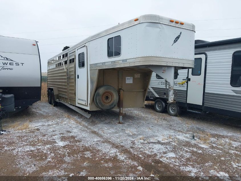 FEATHERLITE LIVESTOCK TRAILER   *4FGB124209C111148*
