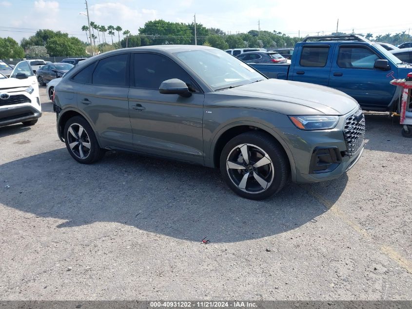 AUDI Q5 SPORTBACK PREMIUM PLUS 45 TFSI S LINE QUATTRO S TRONIC  *WA15AAFY1P2065776*